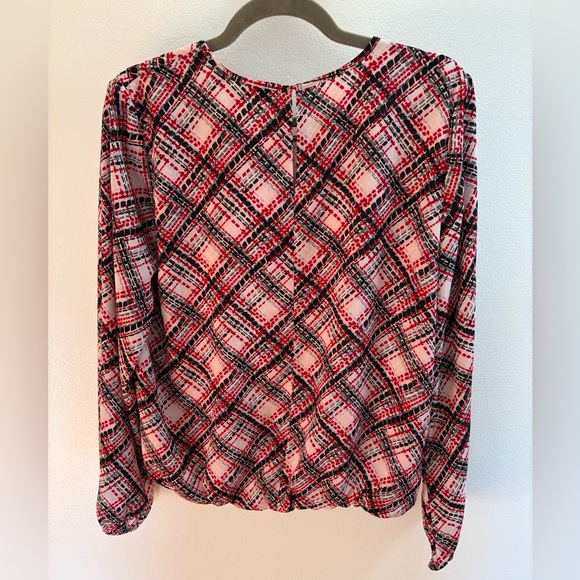 Tommy Hilfiger Plaid Blouse M - Picture 5 of 5